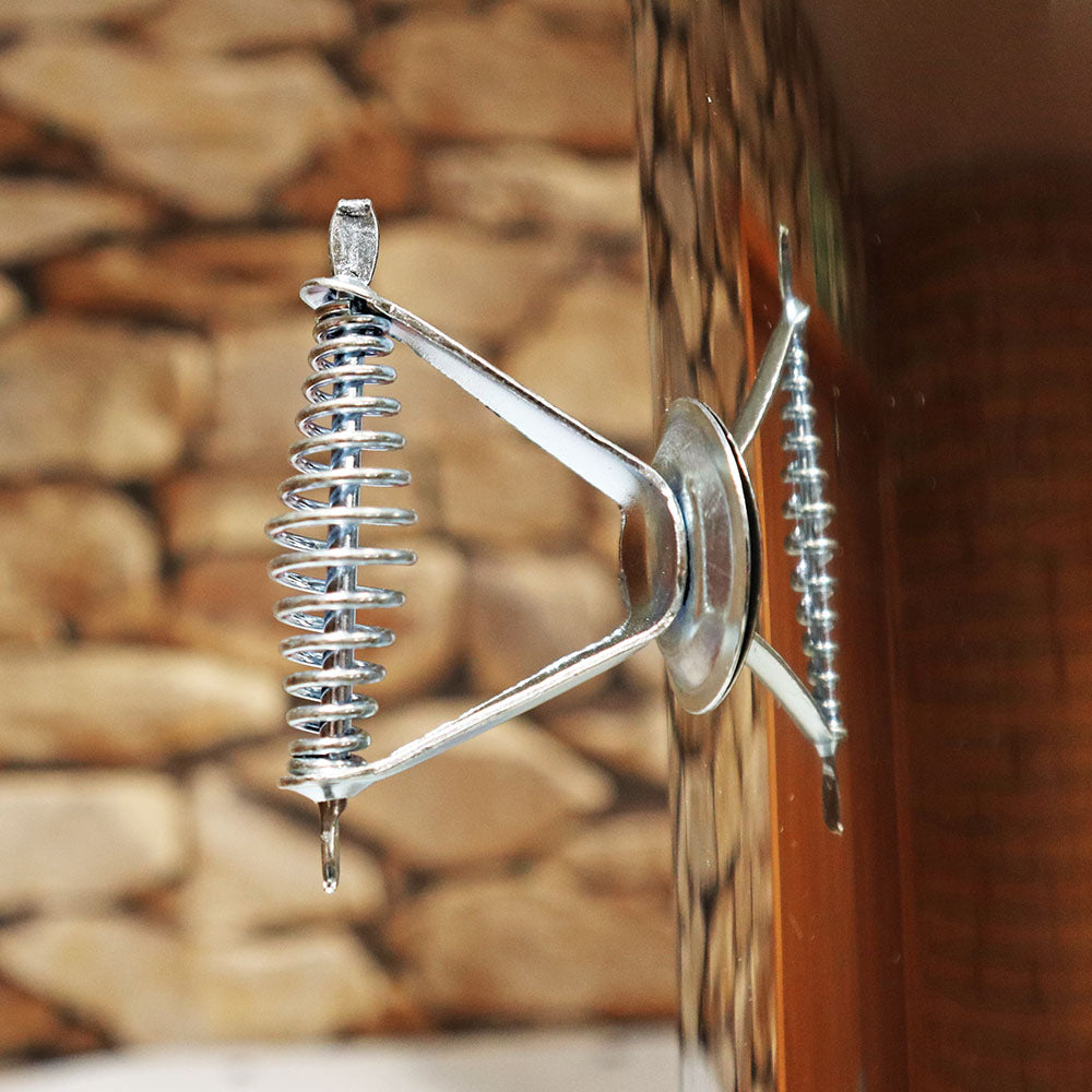 Clementi Gold pizza oven. Close up image of Chimney damper control. The Outdoor Grill Company