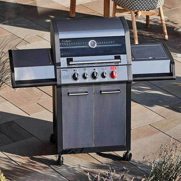 Lifestyle - Enders Monroe Pro 3 SIK Turbo Gas BBQ - TheOutdoorGrillCo