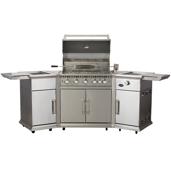Lifestyle - Bahama Island Stainless Steel Gas BBQ - TheOutdoorGrillCo
