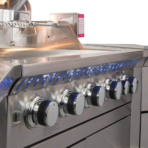 Lifestyle - Bahama Island Stainless Steel Gas BBQ - TheOutdoorGrillCo