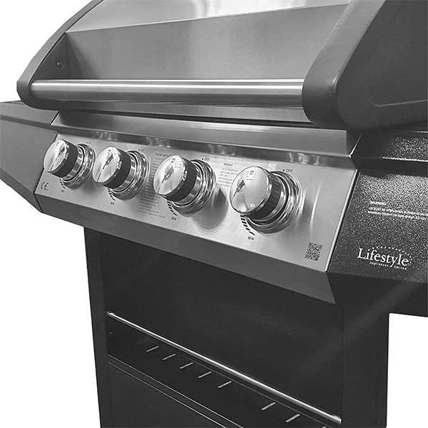 Lifestyle - Grenada 4+1 Gas Burner BBQ Grill - TheOutdoorGrillCo