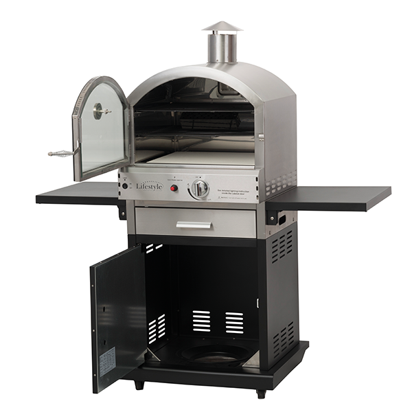 Lifestyle - Verona Alfresco Gas Pizza Oven - TheOutdoorGrillCo