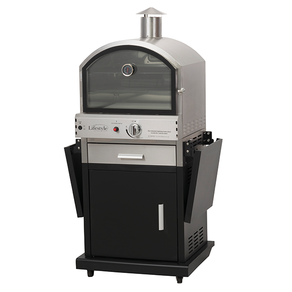 Lifestyle - Verona Alfresco Gas Pizza Oven - TheOutdoorGrillCo