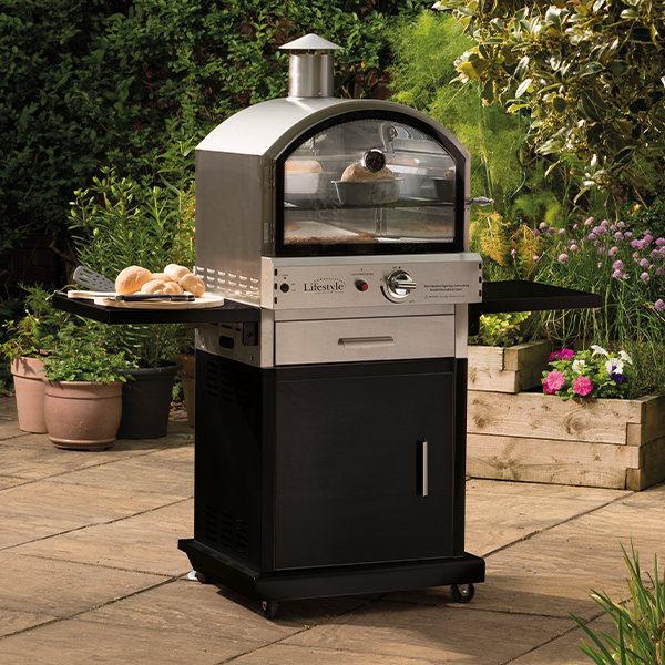 Lifestyle - Verona Alfresco Gas Pizza Oven - TheOutdoorGrillCo