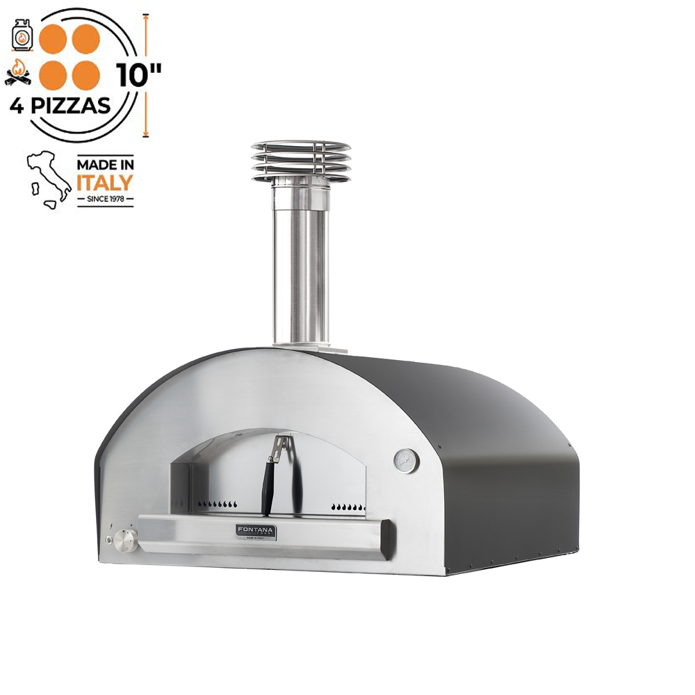 Fontana Forni - Marinara Countertop Dual Fuel Pizza Oven. Anthracite. The Outdoor Grill Company.