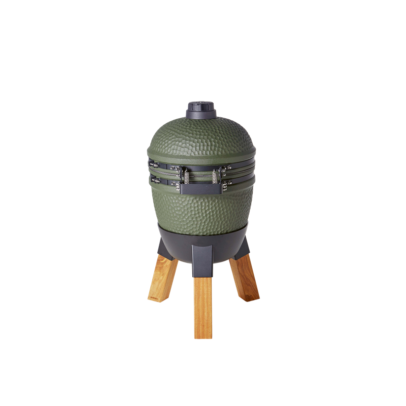 Additional view of Moddern - Kamado incl. pedestal wood from The Outdoor Grill Company - Image 2 of 5