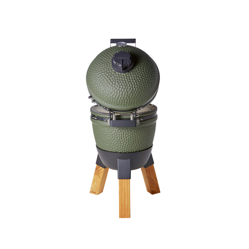Additional view of Moddern - Kamado incl. pedestal wood from The Outdoor Grill Company - Image 3 of 5