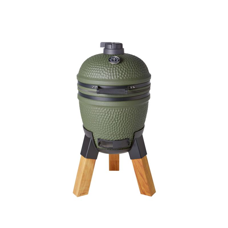 Moddern - Kamado incl. pedestal wood from The Outdoor Grill Company