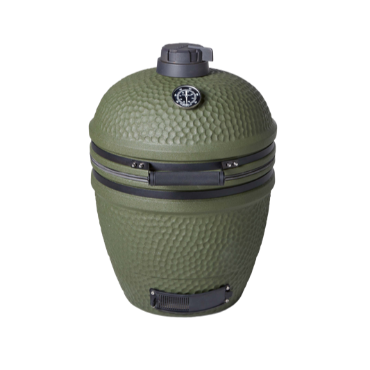 Moddern - Kamado solo Olive Green from The Outdoor Grill Company