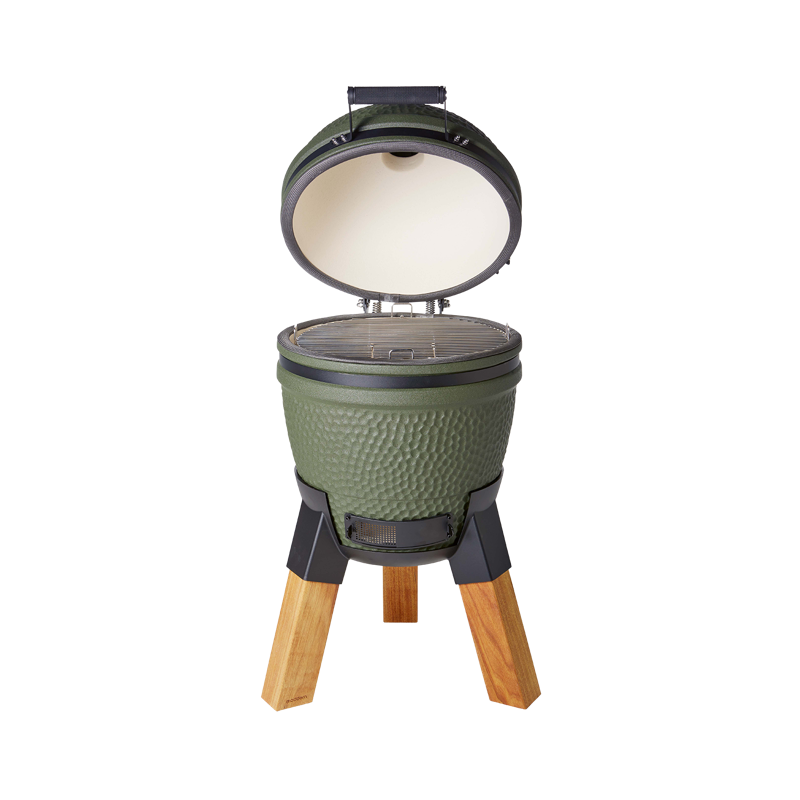 Additional view of Moddern - Kamado incl. pedestal wood from The Outdoor Grill Company - Image 4 of 5