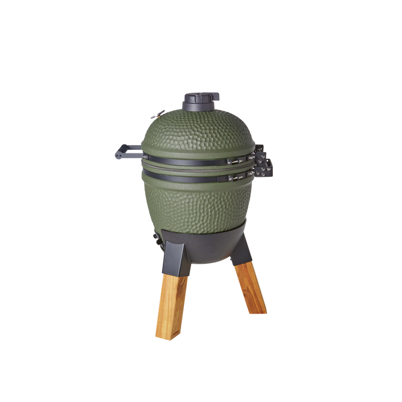 Additional view of Moddern - Kamado incl. pedestal wood from The Outdoor Grill Company - Image 5 of 5