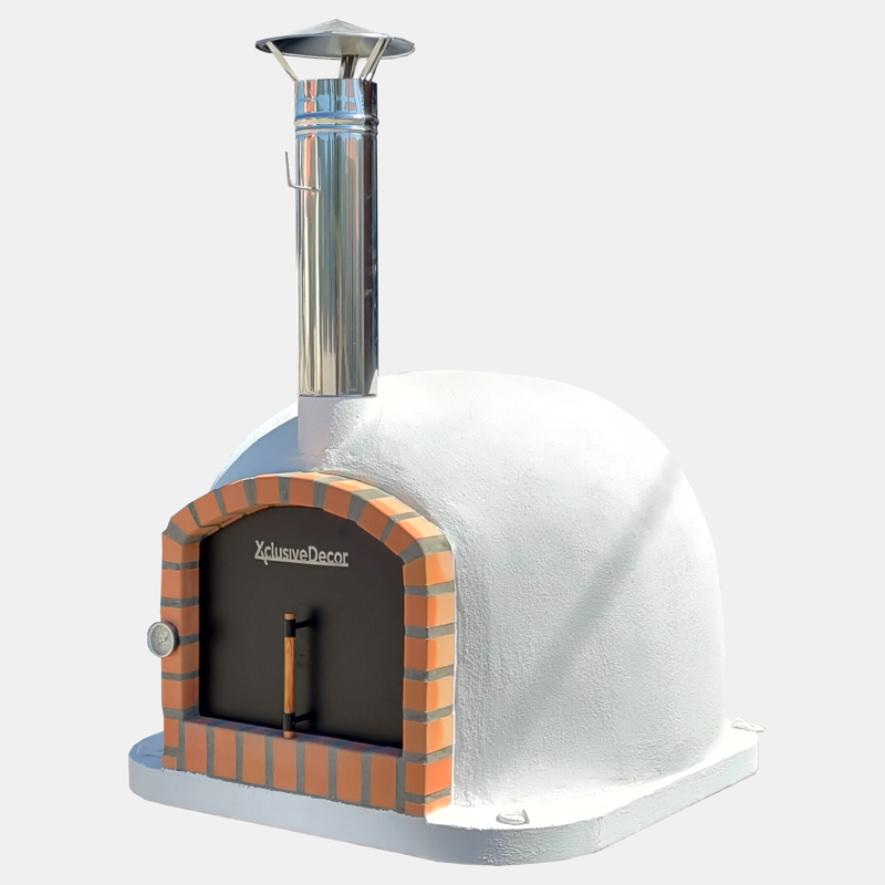 Additional view of XclusiveDecor - Bellissimo Insulated Brick Pizza Oven 100cm from The Outdoor Grill Company - Image 4 of 9