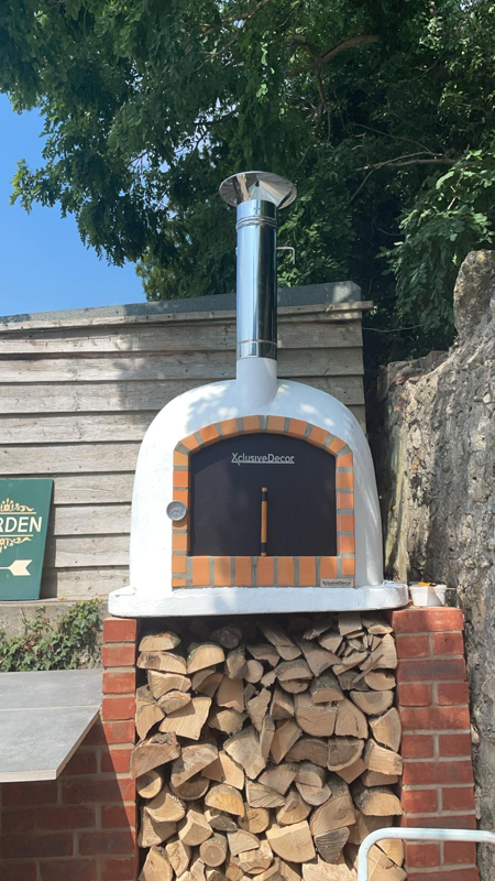 XclusiveDecor - Bellissimo Insulated Brick Pizza Oven 100cm from The Outdoor Grill Company