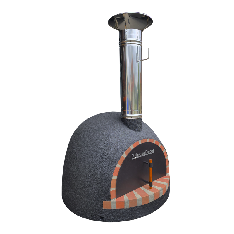 Additional view of XclusiveDecor - Icook Insulated Wood Fired Pizza Oven 80cm from The Outdoor Grill Company - Image 2 of 5