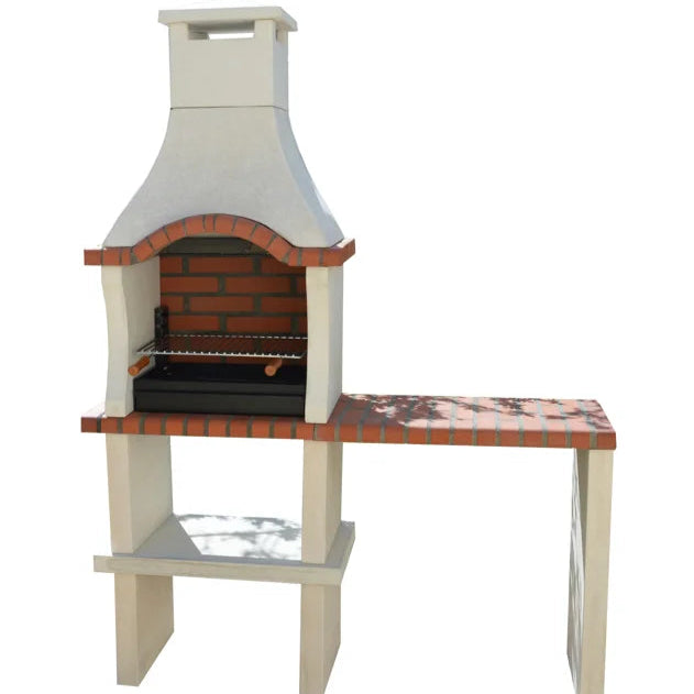 XclusiveDecor - Somerset Charcoal Barbecue with Side Table from The Outdoor Grill Company