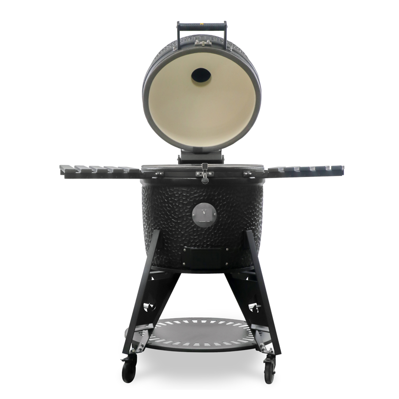 Additional view of GRLLR - Ember Pro - Matte Black including Trolley from The Outdoor Grill Company - Image 3 of 4