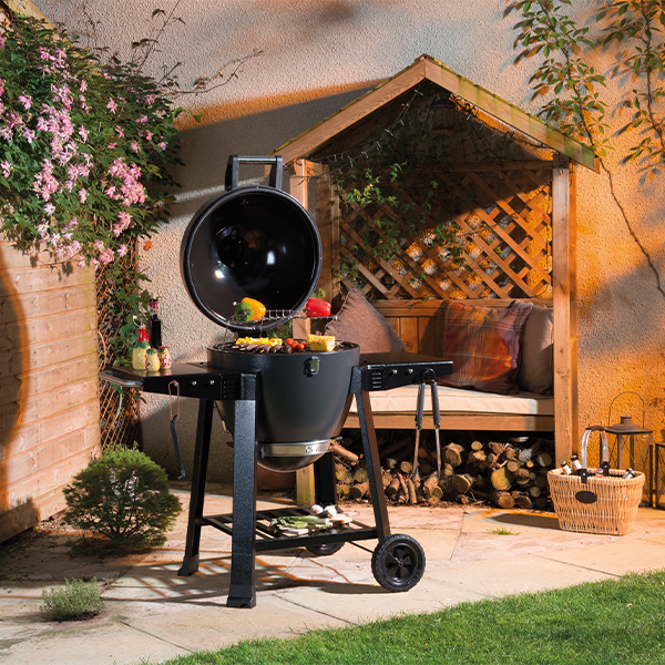 Lifestyle - Dragon Egg Charcoal BBQ - TheOutdoorGrillCo