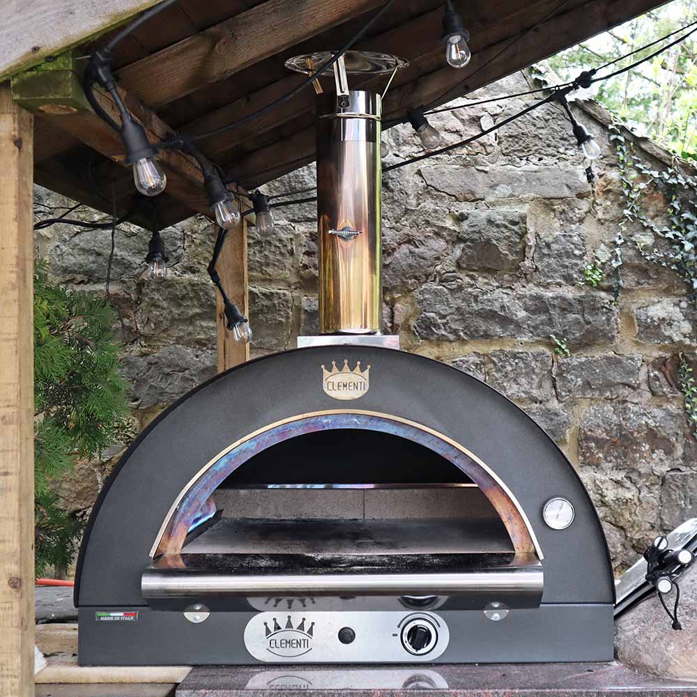 Clementi - Pulcinella Dual Fuel Pizza Oven 80 x 60 - The Outdoor Grill Company