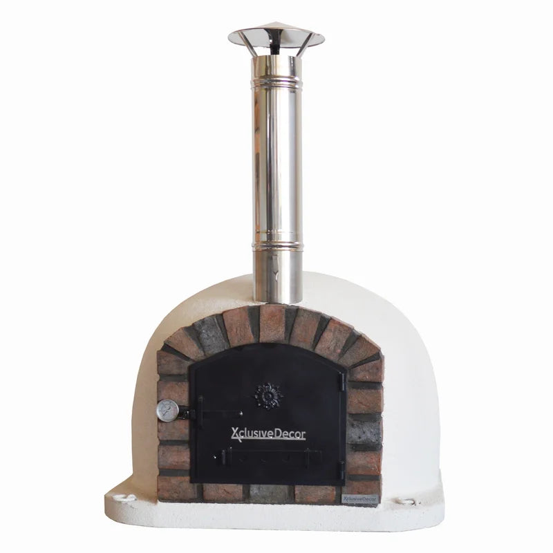 XclusiveDecor - Premier Wood Fired Pizza Oven with Stand and Side Table... - The Outdoor Grill Company - Image 4 of 6