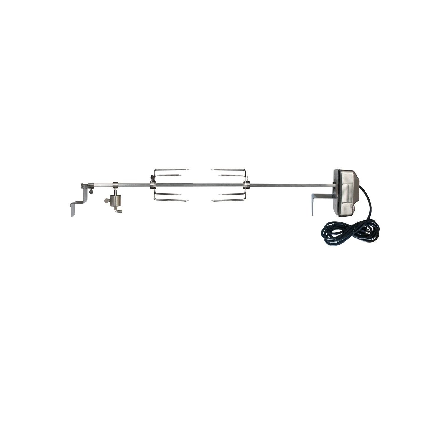Rotisserie Kit for GMG Ledge pellet smoker.  The Outdoor Grill Company.